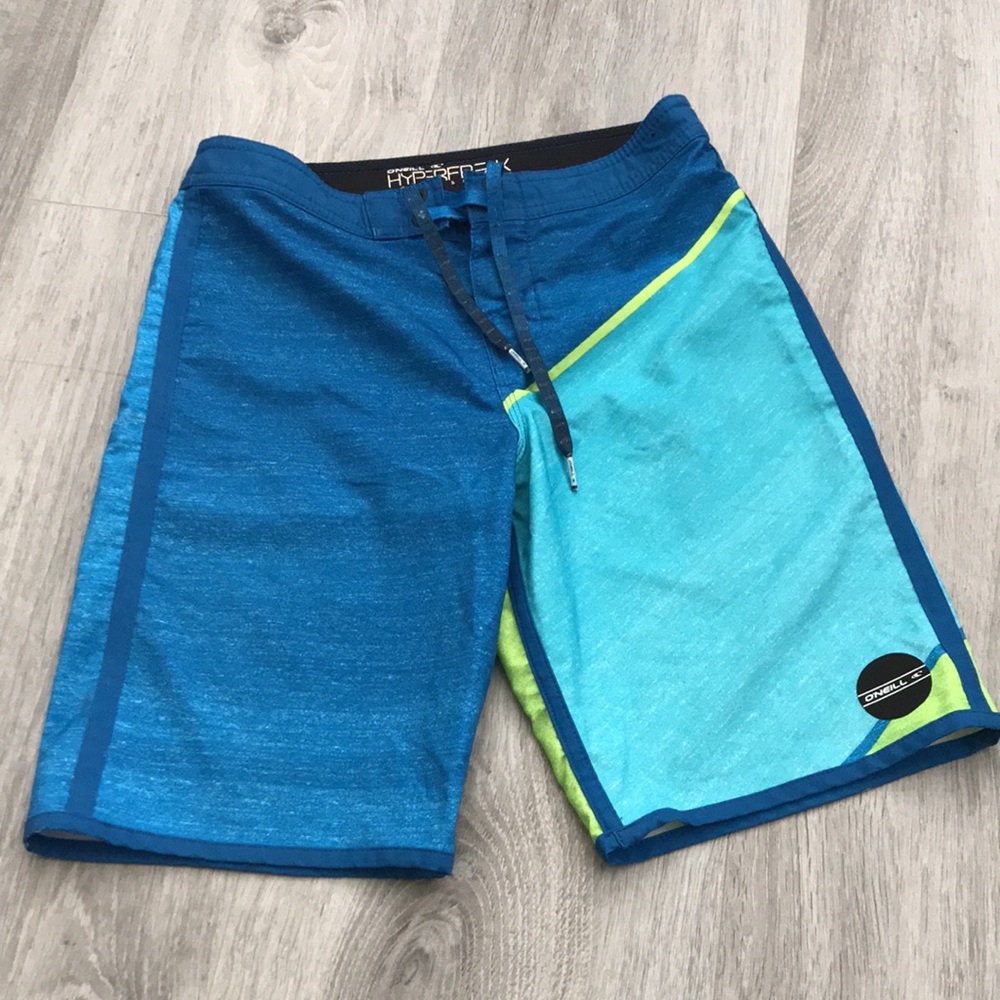 ONEILL HyperFreak Mens/ Big Boys Trunks Boardshorts Sky | 26 - Picture 3 of 11
